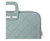 Bombata Intrecciato 15-16" niebieski - 1233524 - zdjęcie 2